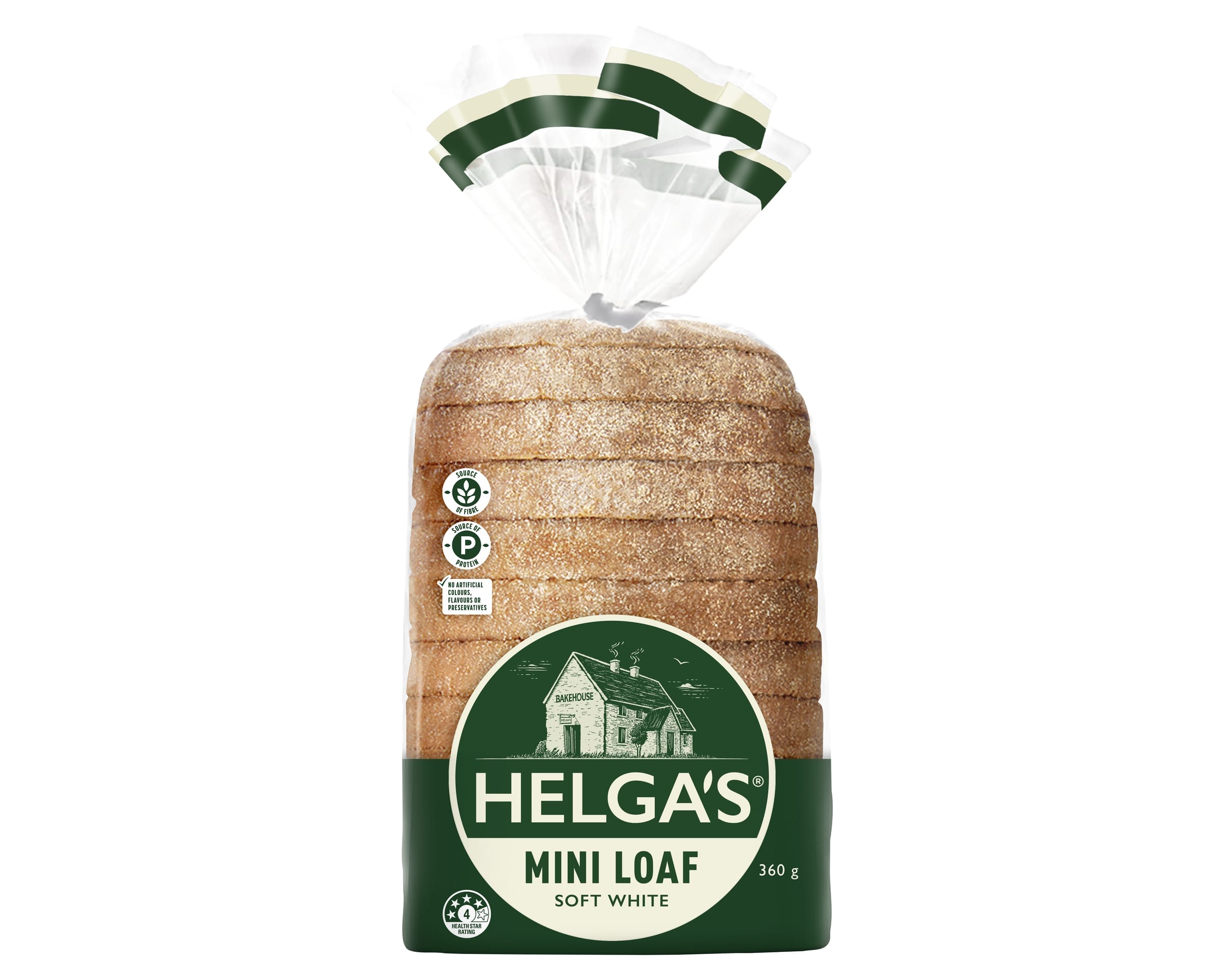 Helgas Loaf Traditional White Mini 360 g