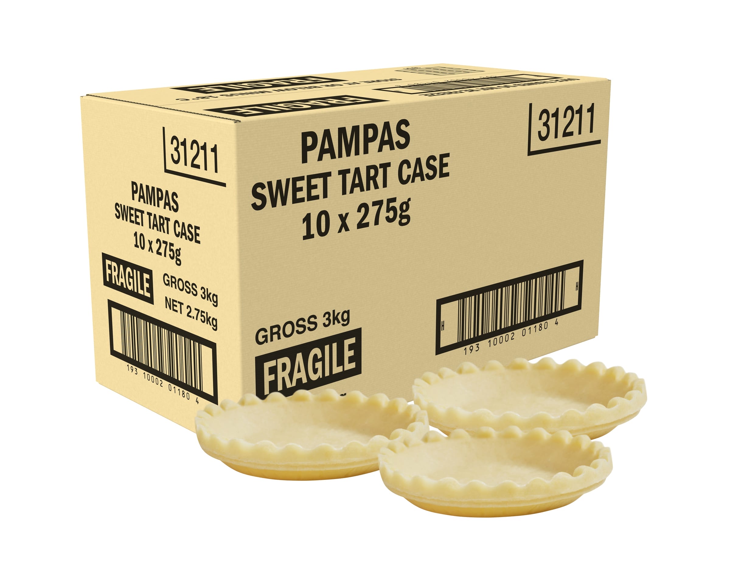 Pampas Sweet Tart Cases 10 x 275g